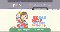 Desktop Screenshot of kidtalkfrisco.com